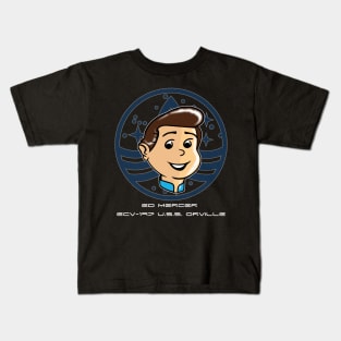 CAPT. MERCER USS ORVILLE Kids T-Shirt